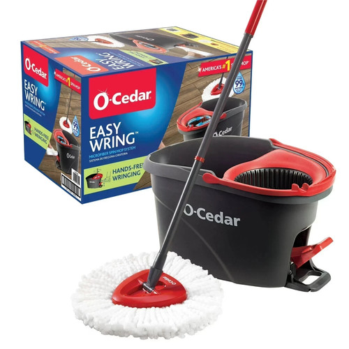 Cedar easywring spin mop - mop, &