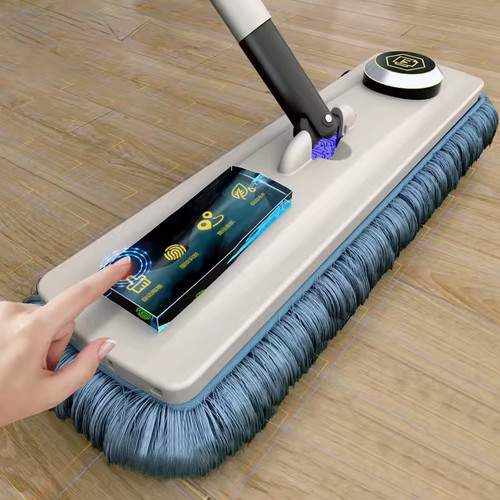 Self cleaning spin mop - self,